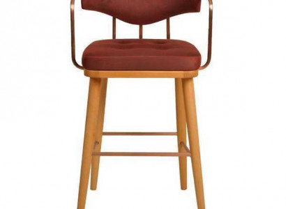 Stylish Bar Stool Chair Designer Wooden Chair Dining Chair Stool Bar Brown New